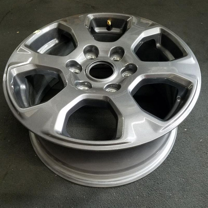 17" FORD BRONCO 21 17x7-1/2 aluminum 5 spoke gray carbized Original OEM Wheel Rim