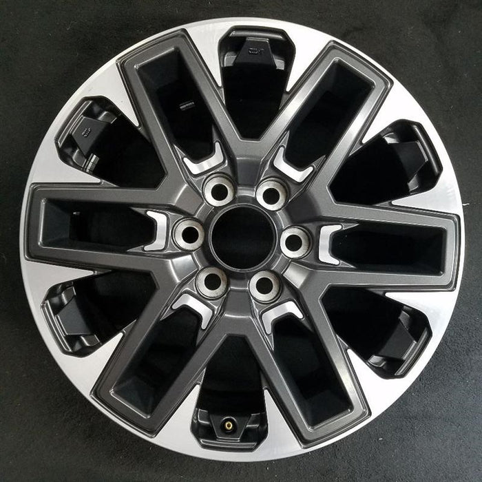 Pr" TOYOTA SEQUOIA 23 20x8 open spoke 6 spoke matte black Original OEM Wheel Rim