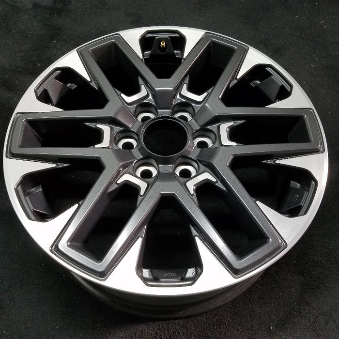 Pr" TOYOTA SEQUOIA 23 20x8 open spoke 6 spoke matte black Original OEM Wheel Rim