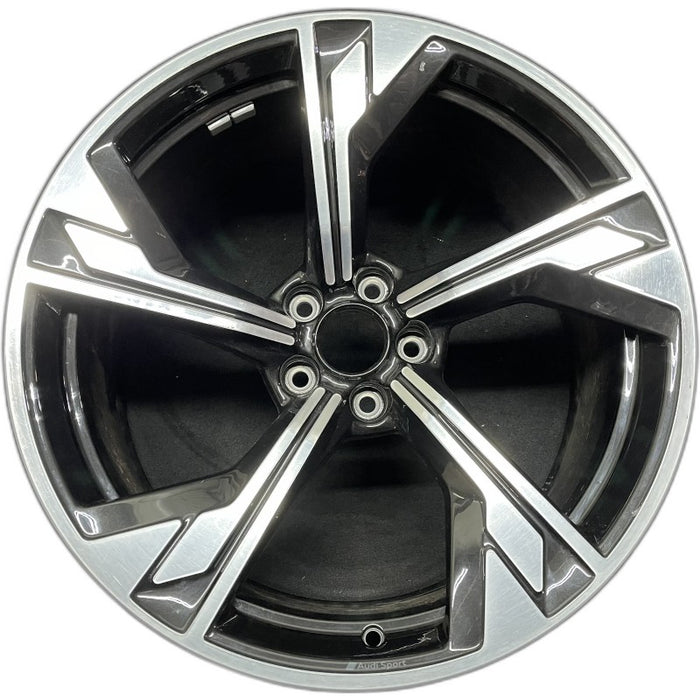 20" AUDI RS5 19 20x9 alloy Fastback sportback flared spoke machined face w/ inlay Original OEM Wheel Rim