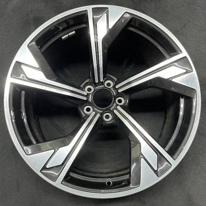 20" AUDI RS5 19 20x9 alloy Fastback sportback flared spoke machined face w/ inlay Original OEM Wheel Rim