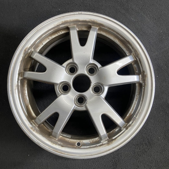 15" TOYOTA PRIUS 10-11 15x6 alloy 5 split spoke silver Original OEM Wheel Rim