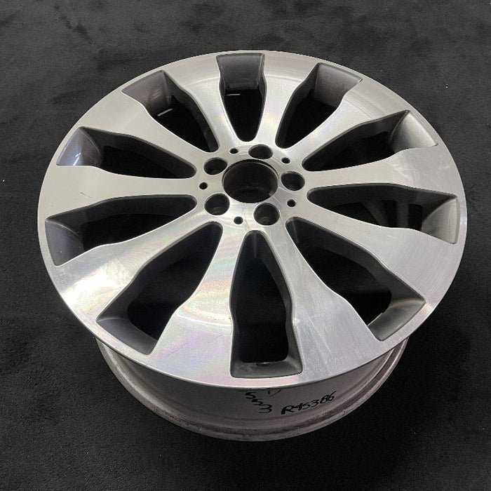 20" MERCEDES GLS-CLASS 17 166 Type GLS350d 20x8-1/2 10 spoke individual spokes sales code 58R Original OEM Wheel Rim