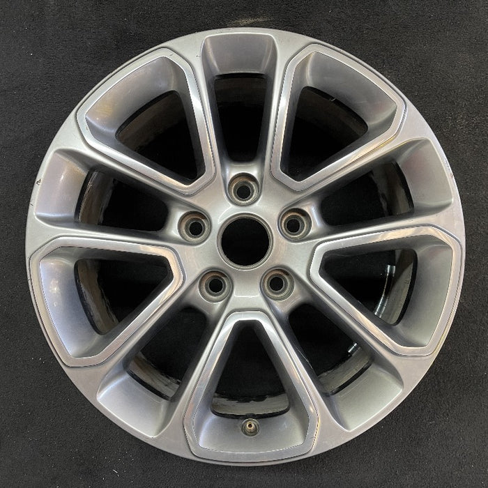 18" CHRYSLER GRAND CHEROKEE 14 18x8 aluminum polished with  pockets opt WBL Original OEM Wheel Rim