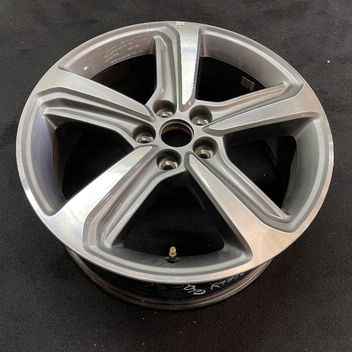 18" FORD EDGE 19 18x8 aluminum TPMS 5 spoke machined face with  pockets Original OEM Wheel Rim