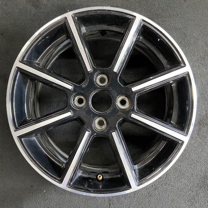 16" FORD FIESTA 15-17 16x6-1/2 8 spoke machined spoke face  black background Original OEM Wheel Rim