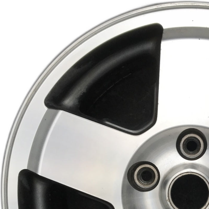 17" COMMANDER 08 17x7-1/2 aluminum 5 spoke spokes step up to outer rim machined face Original OEM Wheel Rim