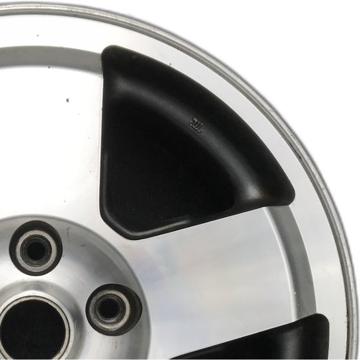 17" COMMANDER 08 17x7-1/2 aluminum 5 spoke spokes step up to outer rim machined face Original OEM Wheel Rim