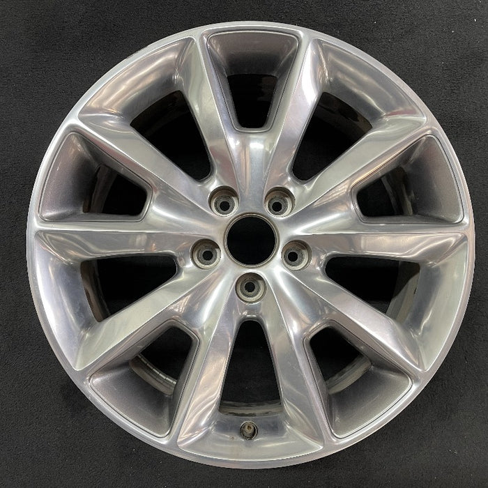 18" CHEROKEE 14-15 18x7 5 V spoke polished Original OEM Wheel Rim