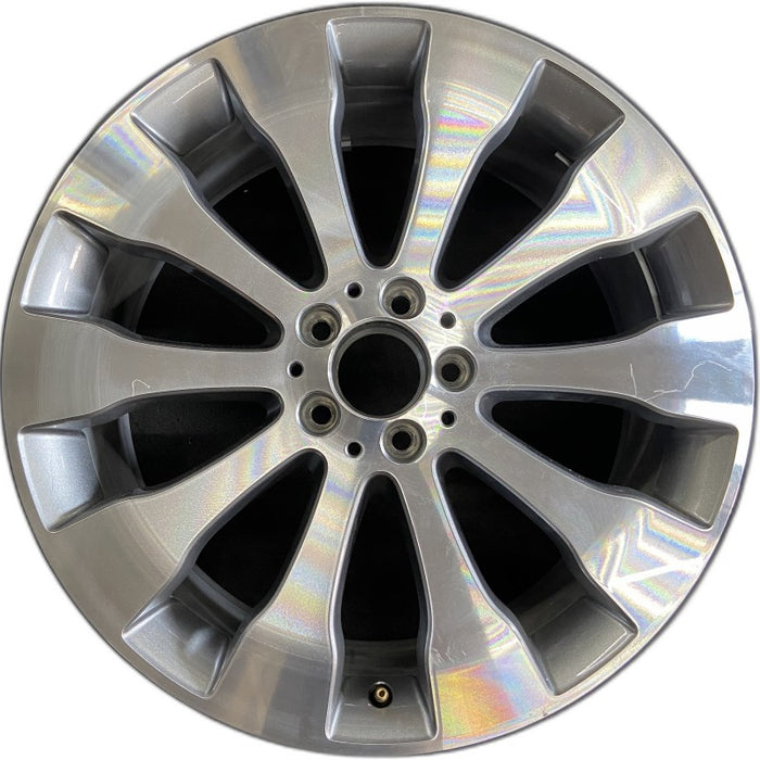 20" MERCEDES GLS-CLASS 17 166 Type GLS350d 20x8-1/2 10 spoke individual spokes sales code 58R Original OEM Wheel Rim