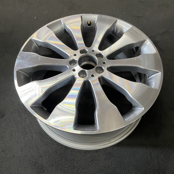 20" MERCEDES GLS-CLASS 17 166 Type GLS350d 20x8-1/2 10 spoke individual spokes sales code 58R Original OEM Wheel Rim