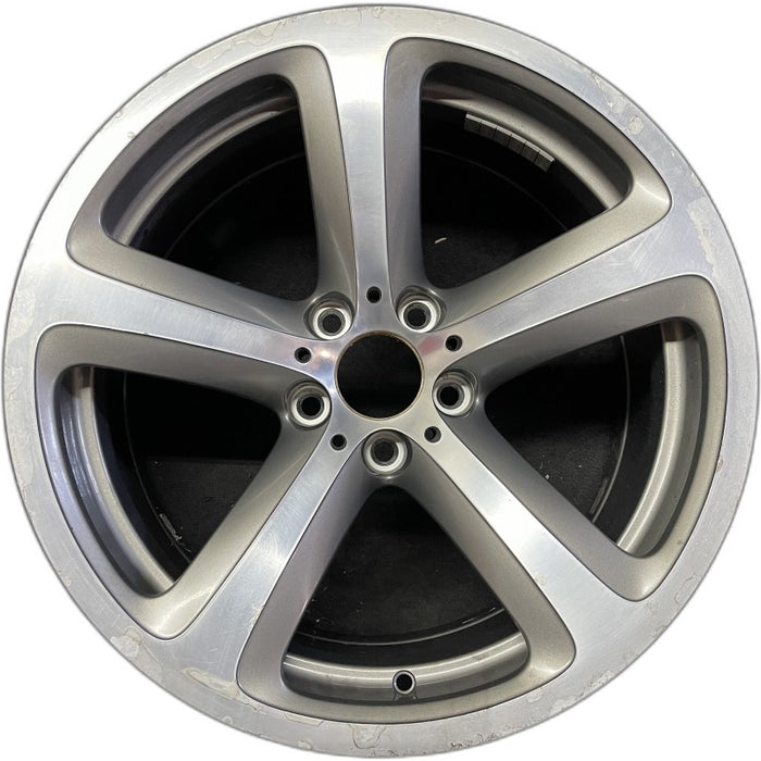 19" BMW 650i 06-10 19x9 alloy 5 spoke solid spoke Original OEM Wheel Rim