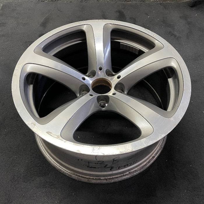 19" BMW 650i 06-10 19x9 alloy 5 spoke solid spoke Original OEM Wheel Rim