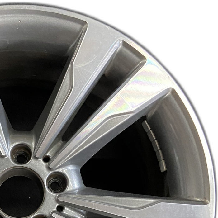 19" MERCEDES S-CLASS 14 222 Type; S550 19x9-1/2 10 spoke wide spokes Original OEM Wheel Rim