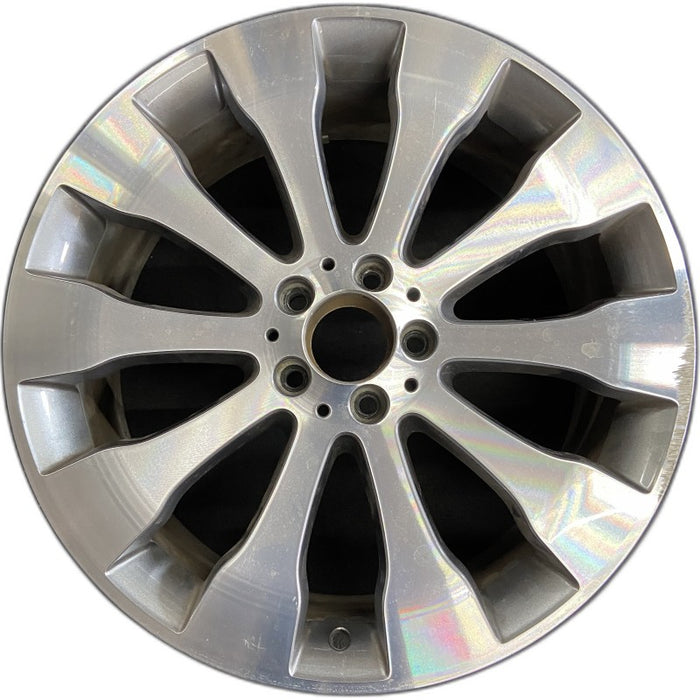 20" MERCEDES GLS-CLASS 17 166 Type GLS350d 20x8-1/2 10 spoke individual spokes sales code 58R Original OEM Wheel Rim