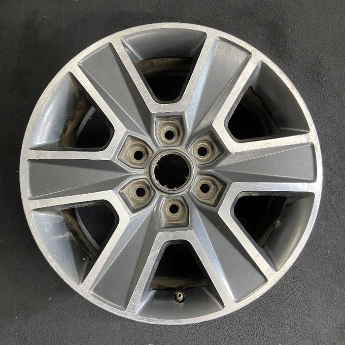 18" FORD F150 PICKUP 15-16 18x7-1/2 aluminum 6 spoke machined face with  spoke pockets Original OEM Wheel Rim